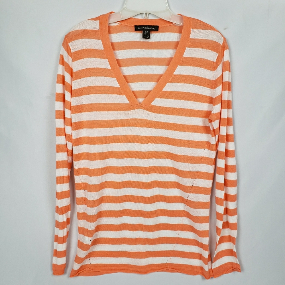 Tommy Bahama Linen Lightweight Pullover Sweater Top